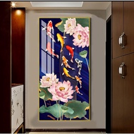 50 MODERN NINE FISH PAINTINGS 100*50