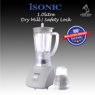 ISONIC IBL-3503 / Phison Malaysia 350W Power 1.0L Blender With Dry Mill Set PBL-1351 Mesin Cili Peng