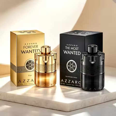 Azzaro Wanted 2‑Piece Perfume Set Forever Wanted Elixir & The Most Wanted EDP Intense Woody Fragranc
