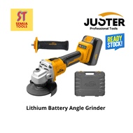 New JUSTER Cordless Angle Grinder ( Battery and Charger Included) / Lithium Angle Grinder / Battery 