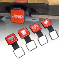 American Square Mouth Trailer Bar Cover Rubber Cover Plug Trailer Hook Square Mouth Cover off-Road V