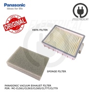 Panasonic MC-CL561 MC-CL563 MC-CL565 MC-CL777 MC-CL779 Vacuum Cleaner Replacement Exhaust Sponge HEP