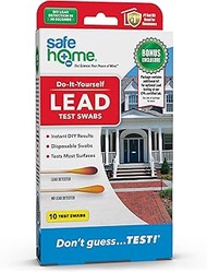 Safe Home® Lead Combo Test Kit – 10 DIY Swabs + Optional Testing at our EPA Certified Lab – Detect L