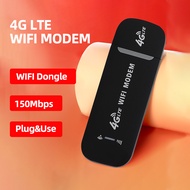 4G LTE USB Modem Dongle Modified Unlimited 150Mbps for Laptop PC Network Sim Card WiFi Hotspot WiFi Wireless Network