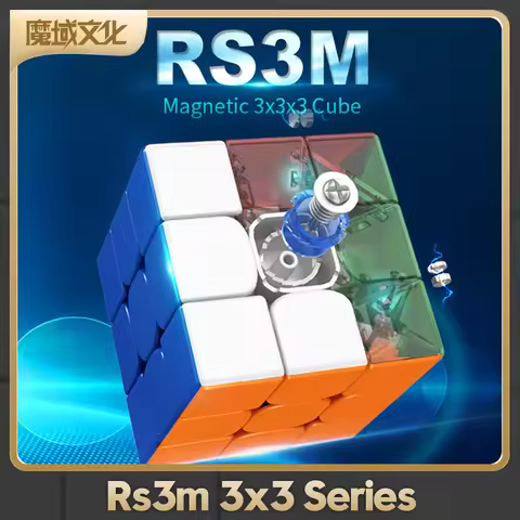 MOYU RS3M 2021 3x3 Maglev The Latest Magnetic Levitation Magic Cube RS2M 2022 Puzzle Toys RS3M 2020 