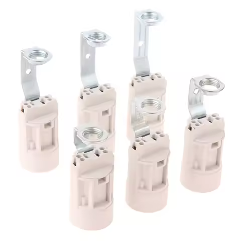 Light Candelabra Base Socket Bulb Holder Candle Lamp Replacement E14 Adjustable Led Chandelier Cover