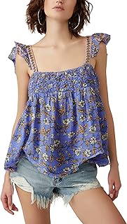 FP Movement Women's Nala Printed Babydoll Top