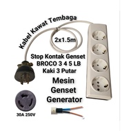 MESIN Generator Generator Generator socket for 2000Watt 2500Wat 3000watt 3500Watt 4000watt 4500 Watt