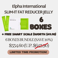 Promo 6 Boxes Elpha International Slim It Nutrislim Fat Reducer Jelly - Weight Loss Slimming Diet