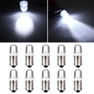 LIVESTAR 10PCS BA9S 12V Car Light LED Light Bulbs T4W LED Instrument Panel Gauge Dash Interior Light