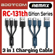 Remax RC-131th Gition Series 3 in 1 Interface Fast Charge Cable