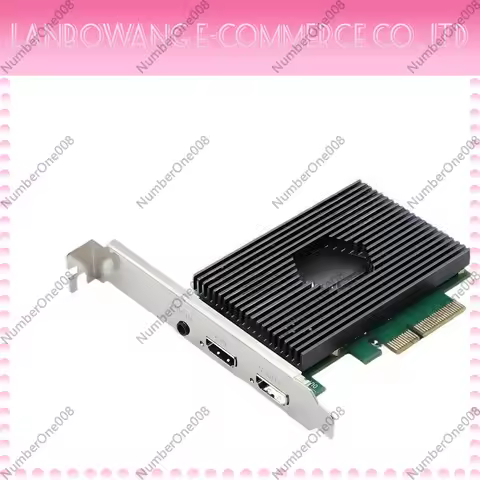 PCIe Internal 4K 60Hz Video Capture Card HDMI Multi Camera Live Streaming Capture Card for DSLR Came