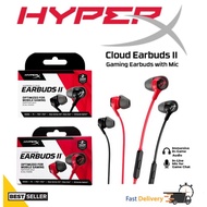 HyperX Cloud Earbuds II 2 Gaming Earphone With Mic Wired In-Ear Headphone For Phone PS4 PS5 Xbox Nin