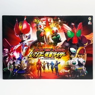 Let's Go Kamen rider BOOK File rmasked Masked SHOWA HEISEI v1 v2 den o OOO