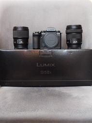 Panasonic Lumix S5IIx Camera with S50 F1.8 and S20-60 套裝