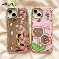 Luxury Tulip Flower Mirror Phone Case For OnePlus 15 15R 13 13R 13S 13T 12 12R 11 11R 10R 10T Nord 6