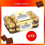 [MADE IN CHINA] 1 CARTON Ferrero Rocher T30 375g [12BOX] [Exp Date: AUGUST 2024]