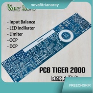 PCB D2K Tiger 2000 HB Full features Halfbridge Class D power Amplifier