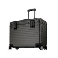BAGGAGE LUGGAGE กระเป๋าเดินทาง รุ่น PILOT ALUMINIUM สี Black (357239-729479010)