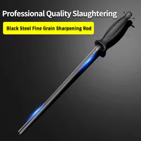 Honing Rod Knife Sharpener Professional Portable Polishing Steel Sharpening Rod Kitchen Tool Sharpen