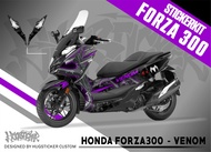 Hugsticker สติ๊กเกอร์ติดรถ สติ๊กเกอร์ Forza 300 / Forza 350 ลายเวน่อม (Venom)