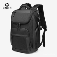 OZUKO Multifunction Men Backpack Large Capacity Waterproof Backpacks 15.6 inch Laptop Backpack Outdoor Travel Business Male Bag