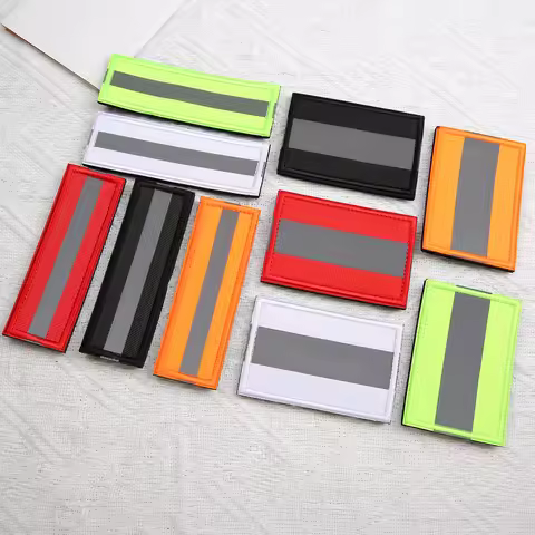 Tactical patch Reflective Fastener Safety Patch FIRST AID Hook Loop Firefighter Rescue EMT EMS Strip