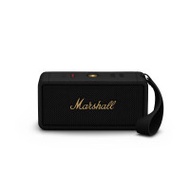 MARSHALL MIDDLETON 便攜式藍芽音箱 - 黑金色 | 多聲場立體聲技術 | 約20小時無線續航 | 防塵防水 | 平行進口