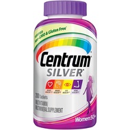 Centrum Silver Women 50+, multi multi multi vitamin Supplement For Women Over 50 Years Old (200 Tablets)