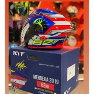 KYT  HELMET  MERDEKA 62ND