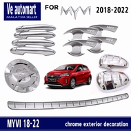 Vemart perodua myvi gen 3 2018-2022 chrome exterior decoration garnish accessories myvi fl new FACEL