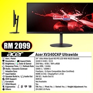 ACER XV340CKP ULTRAWIDE GAMING MONITOR (UWQHD 2K/IPS/34''/144HZ/1MS/FLAT)