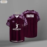 NEW DESIGN JERSEY BADMINTON BRAND DUO (MALAYSIA) JERSEY TRANING JERSEY SPORT
