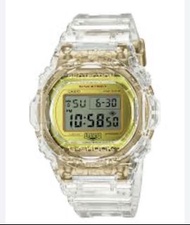 Casio G-Shock DW-5735E-7   35週年紀念版 扭底 Made in Japan  *注意* （透明膠變黃) G-SHOCK 35周年紀念錶款 GLACIER GOLD DW-5