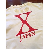 Second-Hand Japanese Band Shirt RARE VINTAGE X-JAPAN STREET ARMY Size M Second Hand