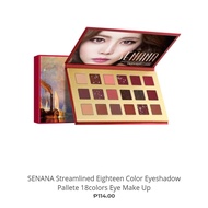 SENANA Streamlined Eighteen Color Eyeshadow Pallete 18colors Eye Make Up