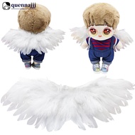 QUENNA DIY Feather Angel Wing Newborn Props For EXO 1/6 1/4 1/3 BJD for labubu upset duck Doll Wings