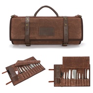Shenzhen Canvas Chef Knife Bag Knife Fork Storage Bag Tool Storage Bag Knife Storage Roll Bag