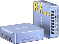[3-Year Coverage]GEEKOM AX8 Max Mini PC with AMD Ryzen 7 8745HS Dual 2.5GbE Lan Port, 32GB DDR5 RAM,