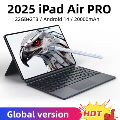 Original Tablet iPad Air Pro 12 Inch 22GB RAM 2TB ROM tablet Android 14 Core Pad Tablet PC Phone Dua