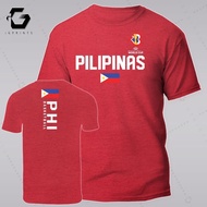 iGPrints Gilas Pilipinas Shirt Sports Basketball FIBA TShirt Team Pinas World Cup T-Shirt Cotton