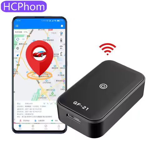 HCPhom GF21 Locator Car Tracker Anti-theft Device for Automobile Pets Dogs Cats GPS WIFI LBS Real-ti