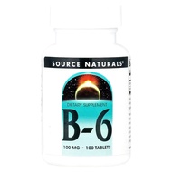 Source Naturals B-6, 100/250 Tablets