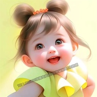 Sunshine Cute Cute Cute Baby Stickers Bedroom Wardrobe Door Decoration Stickers Luggage Car Body Sti