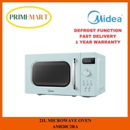 MIDEA AM820C2RA 21L MICROWAVE OVEN - 1 YEAR MIDEA WARRANTY + FAST DELIVERY
