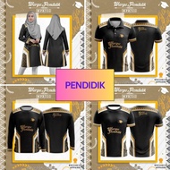 BAJU WARGA PENDIDIK MALAYSIA WPB700 jersi muslimah pendidik baju collar guru cikgu tshirt pendidik