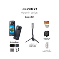Insta360 X3 360 Pocket Camera (5.7K/30Fps Video/72MP Photo)