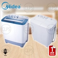 Midea 8kg Semi Washing machine MSW-8008P washer