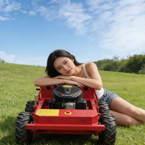 Durable Lawn Mowers Machine Grass Cutter CE/EU5/EPA 1500 ㎡/h 600MM 5KM/H 45° Support Customization P