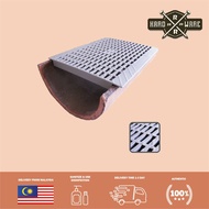 ☔️12''x18'' HD PLASTIC DRAIN COVER UV BLACK☔️